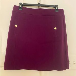 LOFT A-line Mini Skirt